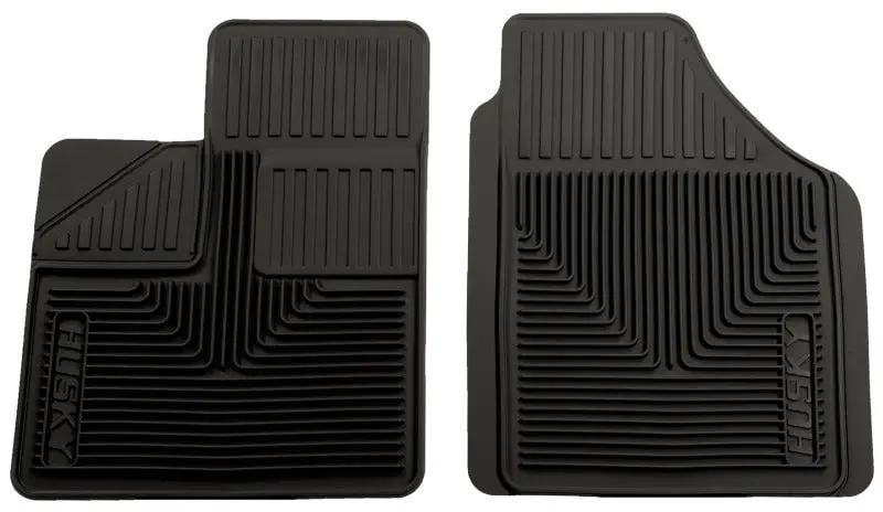 Husky Liners Heavy Duty Black Front Floor Mats For 01-06 Acura Mdx/03-08 Honda Pilot 1
