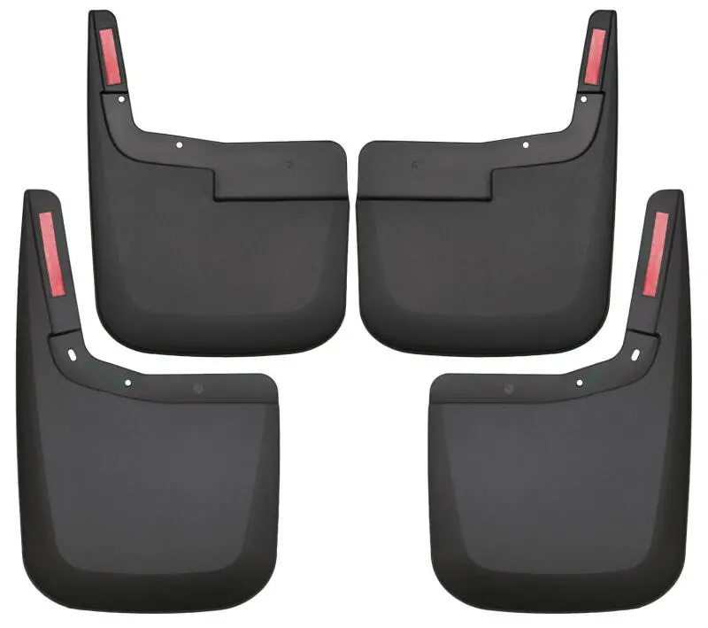 Husky Liners Mud Guards Black Front And Rear 2015-2017 Ford F-150 W/O Fender Flares 1