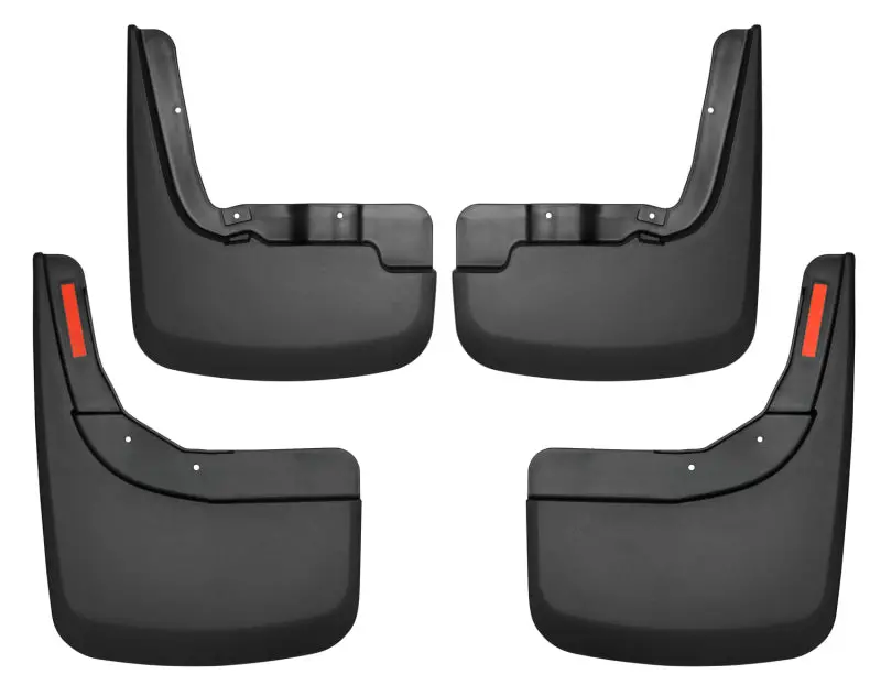 Husky Liners Mud Guards For 19-23 Chevrolet Silverado 1500 Front And Rear - Black 1