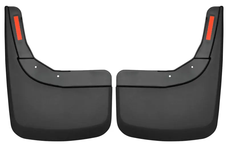 Husky Liners Rear Mud Guards Black For Chevrolet Silverado 1500 19-23 (Excl. Zr2/Tboss) 1