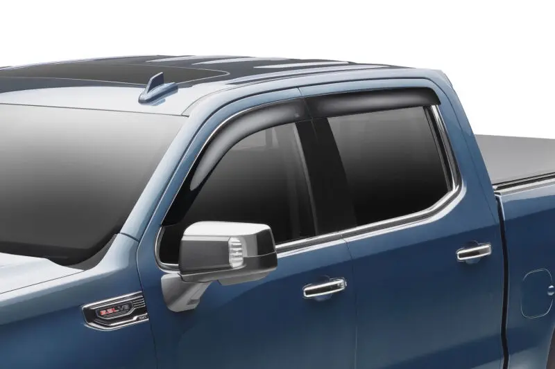 Husky Liners Ventvisor Low Profile (4Pc) - Smoke For 19-24 Chevrolet Silverado/Gmc Sierra 1500 Cc 1