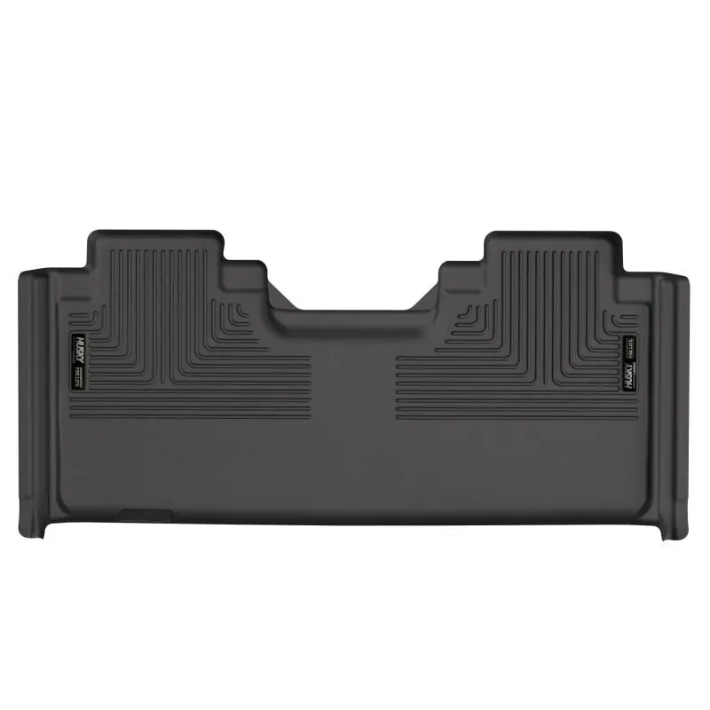 Husky Liners Weatherbeater Black 2Nd Seat Floor Liner For 15-23 Ford F-150 Supercab 1