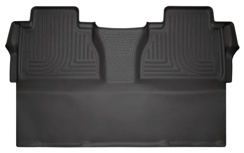 Husky Liners Weatherbeater Black 2Nd Seat Floor Liners For 14-15 Toyota Tundra Crewmax Cab 1