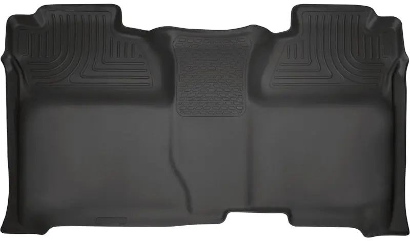Husky Liners Weatherbeater Black 2Nd Seat Floor Liners For 14 Chevrolet Silverado 1500/Gmc Sierra 1500 1