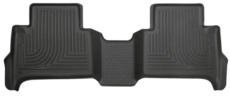 Husky Liners Weatherbeater Black 2Nd Seat Floor Liners For 15 Chevrolet Colorado Crew Cab 1