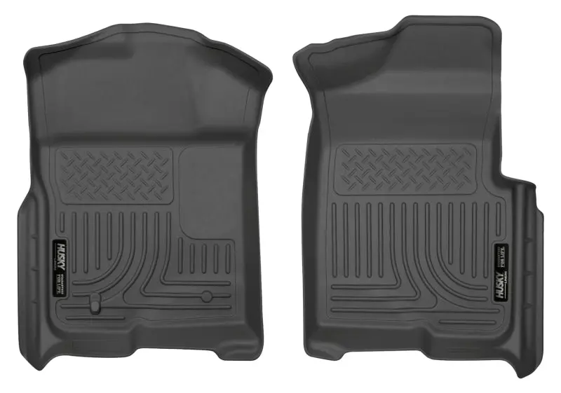 Husky Liners Weatherbeater Black Floor Liners For 09-12 Ford F-150 Regular/Super/Super Crew Cab 1