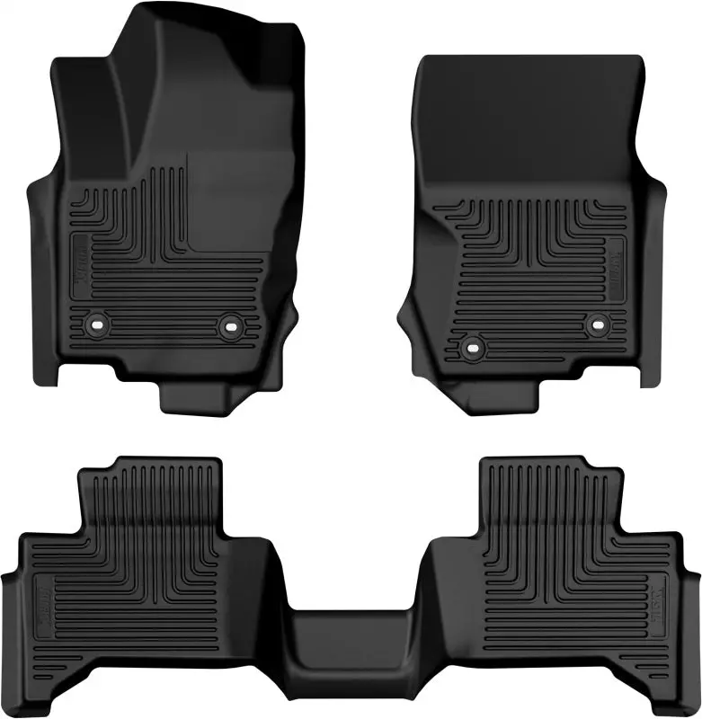 Husky Liners Weatherbeater Black Floor Liners For 2024 Lexus Gx550 1