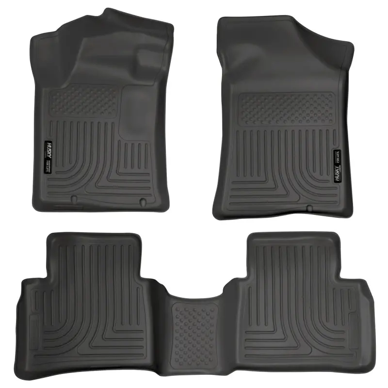 Husky Liners Weatherbeater Black Front & 2Nd Seat Floor Liners For 2013 Nissan Altima 1