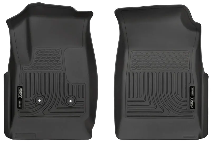 Husky Liners Weatherbeater Black Front Floor Liner For 15 Colorado Crew Cab/Ext Cab 1