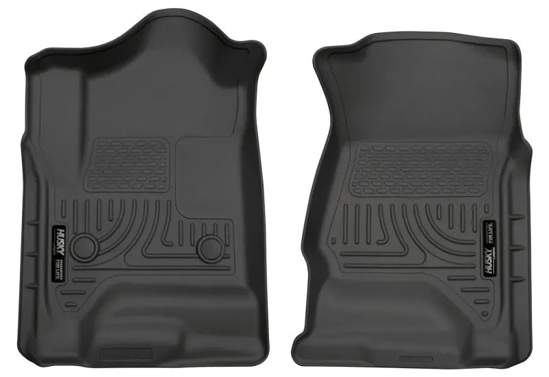 Husky Liners Weatherbeater Black Front Floor Liners For 14 Chevrolet Silverado 1500/Gmc Sierra 1500 1
