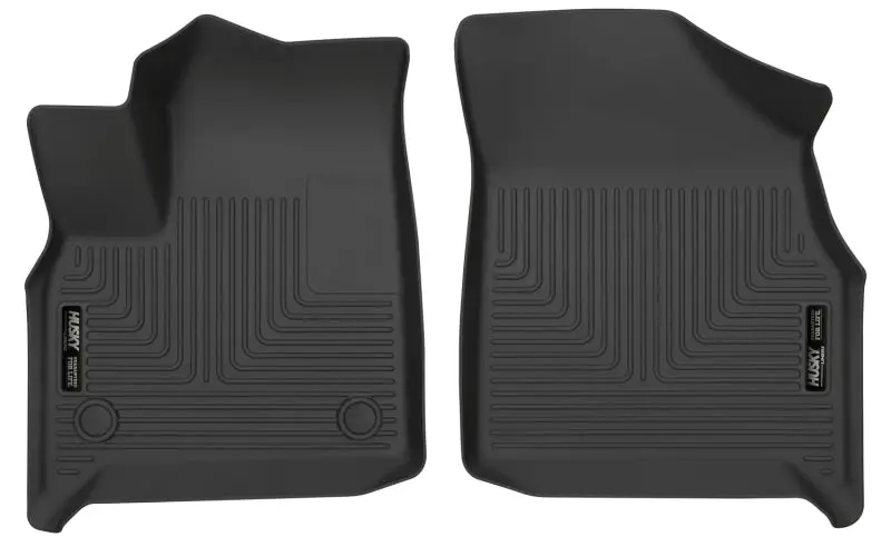 Husky Liners Weatherbeater Black Front Floor Liners For 2018 Buick Enclave 1