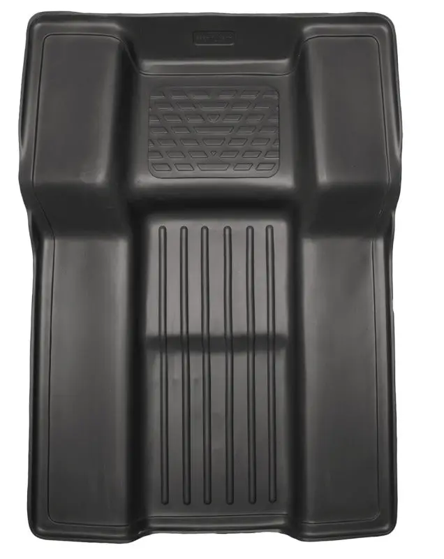Husky Liners Weatherbeater Black Walkway (2Nd Row Bucket) Floor Liners For 07-10 Gm Escalade/Tahoe/Yukon 1