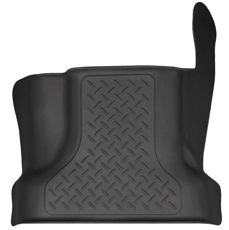 Husky Liners Weatherbeater Center Hump Black Floor Liner For 15 Ford Superduty Super/Crew Cab 1