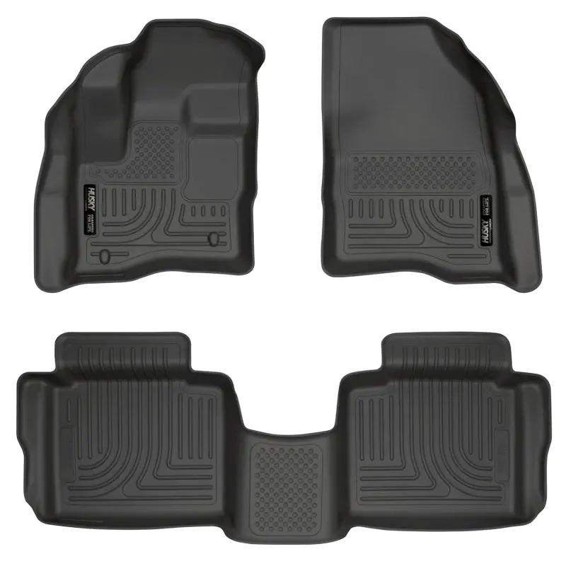 Husky Liners Weatherbeater Combo Black Floor Liners For 10-13 Ford Taurus 1