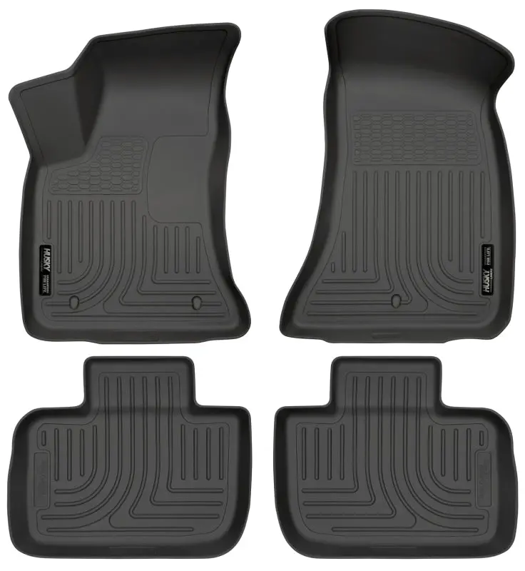 Husky Liners Weatherbeater Combo Black Floor Liners For 11-12 Dodge Charger/Chrysler 300 1