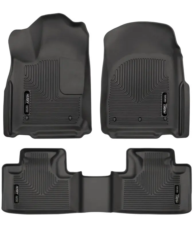 Husky Liners Weatherbeater Combo Black Floor Liners For 11-13 Dodge Durango / 11-13 Jeep Grand Cherokee 1