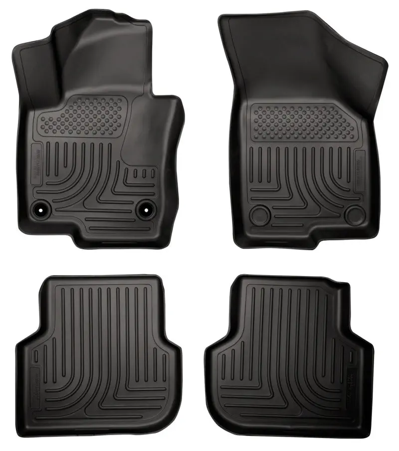 Husky Liners Weatherbeater Combo Black Floor Liners For 2011 Volkswagen Jetta (Sedan) 1