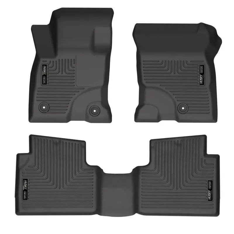 Husky Liners Weatherbeater Front & 2Nd Seat Floor Liners - Black - 2022 Ford Escape Hybrid 2