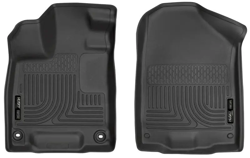 Husky Liners Weatherbeater Front Black Floor Liners 2016 Honda Pilot 1