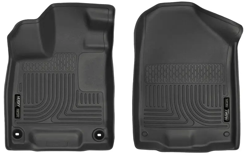 Husky Liners Weatherbeater Front Black Floor Liners 2017 Honda Ridgeline 1