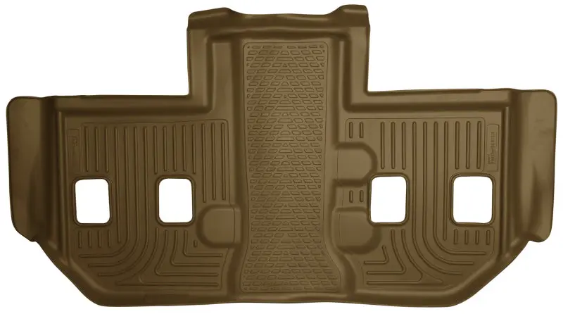 Husky Liners Weatherbeater Tan 3Rd Seat Floor Liners All Weather 2007-2013 Gm Escalade Suburban Yukon 1