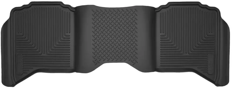 Husky Liners X-Act Contour Black Floor Liner (2Nd Seat) For 10-12 Dodge Ram 1500/2500/3500 Crew/Mega Cab 1