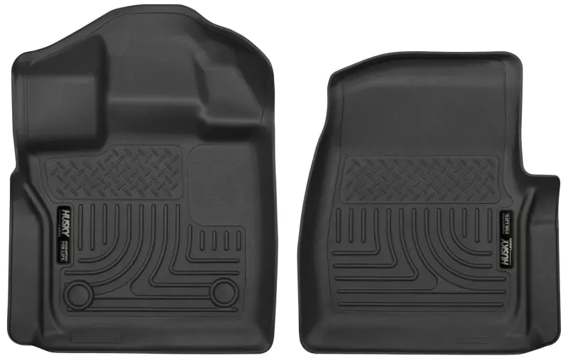 Husky Liners X-Act Contour Black Floor Liners For Ford F-150 Standard Cab 2015-2023 1
