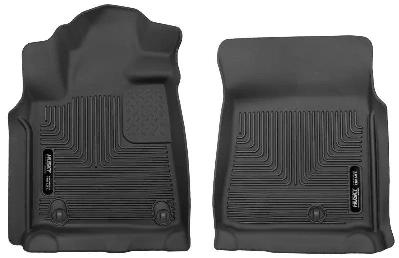 Husky Liners X-Act Contour Black Front Floor Liners For 07-11 Toyota Tundra 2