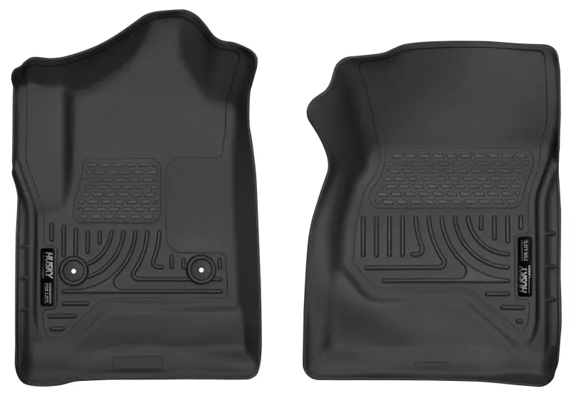 Husky Liners X-Act Contour Black Front Floor Liners For 14-17 Chevrolet Silverado 1500 Standard Cab 1