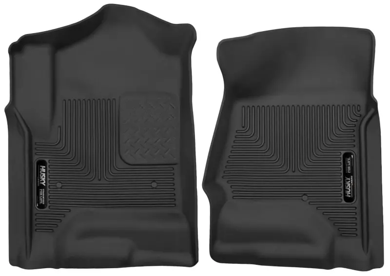 Husky Liners X-Act Contour Black Front Floor Liners For 14 Chevrolet Silverado 1500 / Gmc Sierra 1500 1