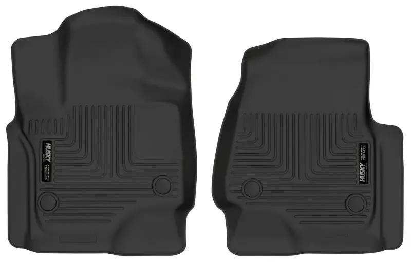 Husky Liners X-Act Contour Black Front Floor Liners For 18-22 Ford Expedition / 18-19 Lincoln Navigator 1