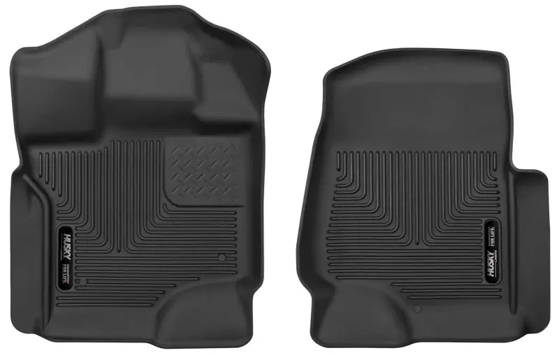 Husky Liners X-Act Contour Black Front Floor Liners For Ford F-150 S.Crew/S.Cab 15-23 1