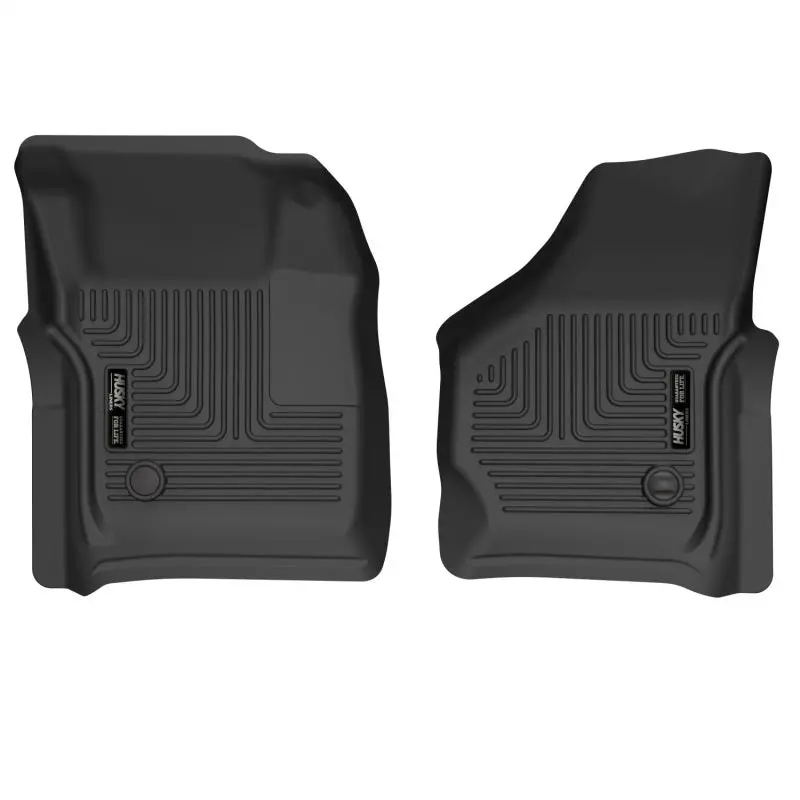 Husky Liners X-Act Contour Front Floor Liners For 99-07 Ford F-250 Super Duty Crew Cab (Black) 1