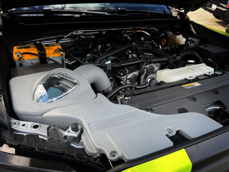 Injen 24-25 Toyota Tacoma L4 2.4L Turbo Evolution Elite Intake - Cement Gray 2