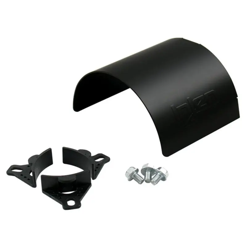 Injen Aluminum Air Filter Heat Shield Universal 2.50 2.75 3.00 Black 1