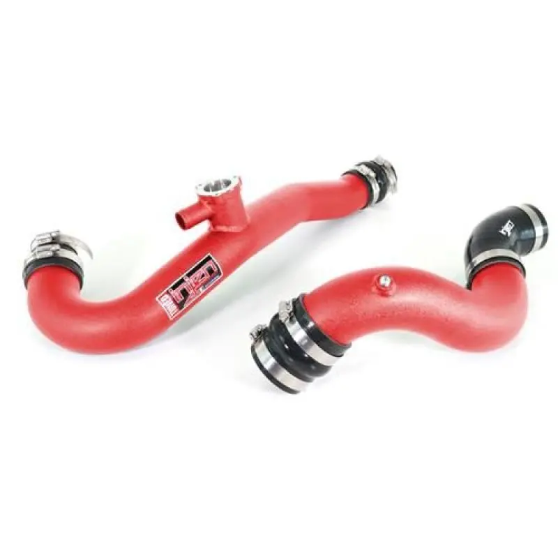 Injen Aluminum Intercooler Piping Kit For 15-19 Ford Mustang 2.3L Ecoboost - Wrinkle Red 1