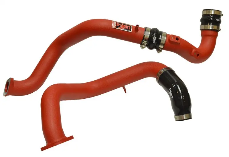 Injen Aluminum Intercooler Piping Kit Wrinkle Red For 16-20 Honda Civic 1.5L Turbo 1