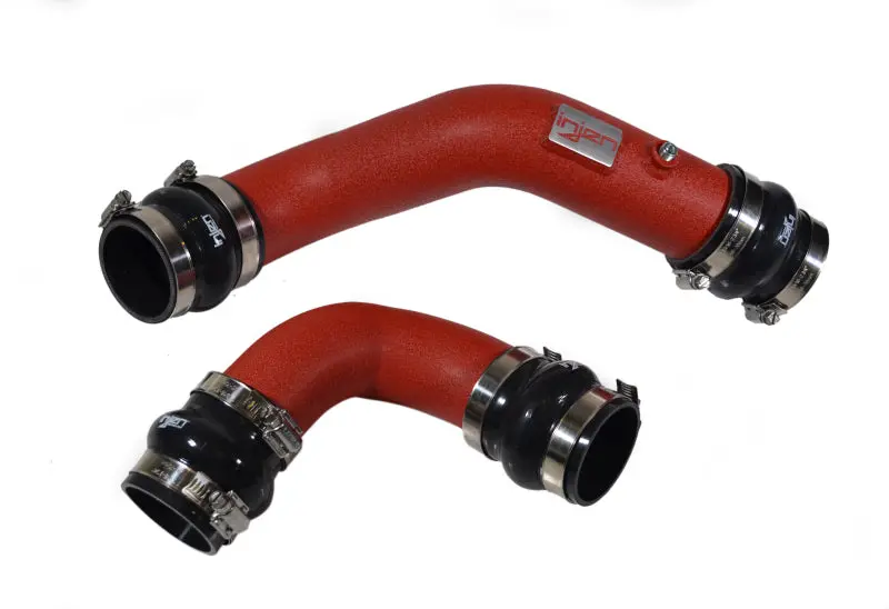Injen Aluminum Intercooler Piping Kit Wrinkle Red For 17-19 Honda Civic Type R 1