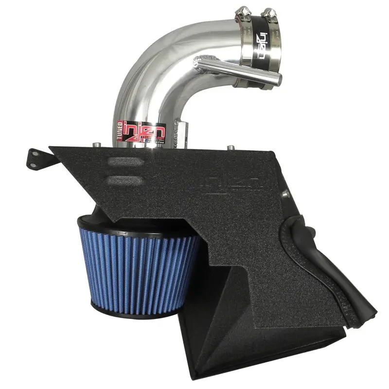 Injen Black Short Ram Intake With Heat Shield For 2010-2016 Hyundai Genesis Coupe 3.8L V6 1