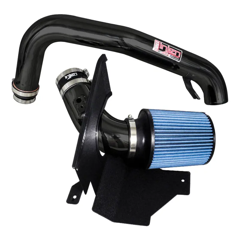 Injen Black Short Ram Intake With Mr Tech & Heat Shield For 13-14 Ford Focus St 2.0L (T) 4Cyl 1