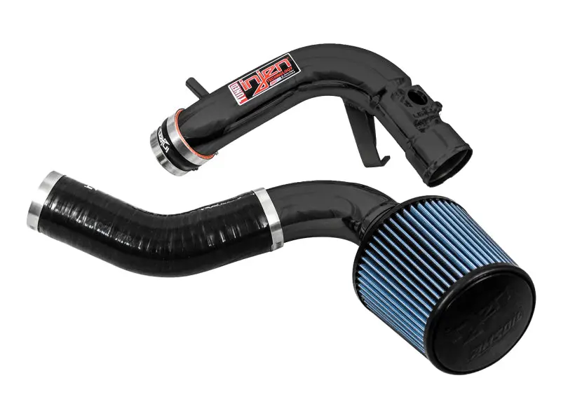 Injen Cold Air Intake System For 2014 Toyota Corolla 1.8L 4 Cyl With Mr Tech And Air Fusion Black Finish 1