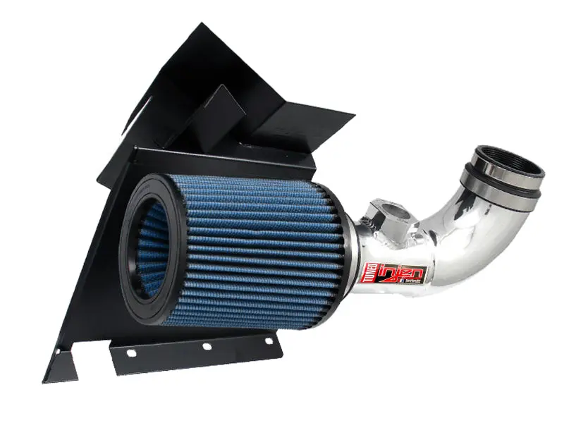 Injen Cold Air Intake System With Heat Shield For 2006-2009 Bmw 128I E82, 328I E92, 330I E92 3.0L 6 Cyl. Polished Finish 1