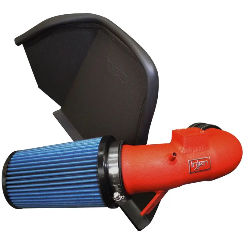 Injen Cold Air Intake Wrinkle Red For 16-18 Bmw 330I B48 2.0L 2