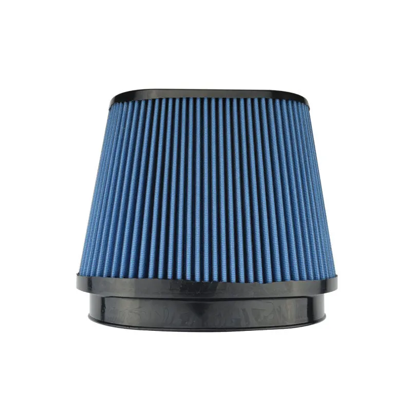 Injen Dry Air Filter - Supernano-Web Oval 8 1/2 Filter 9 1/2 Base 6 1/4 Tall 8 Top 1
