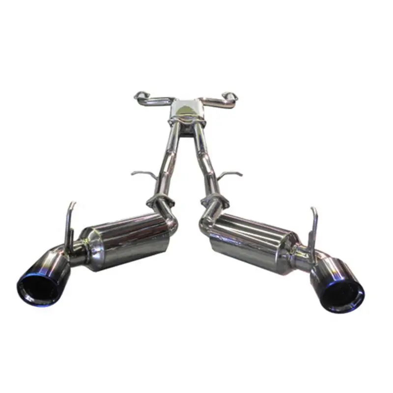 Injen Dual 60Mm Ss Cat-Back Exhaust With Resonated X-Pipe For 2003-2008 Nissan 350Z 1