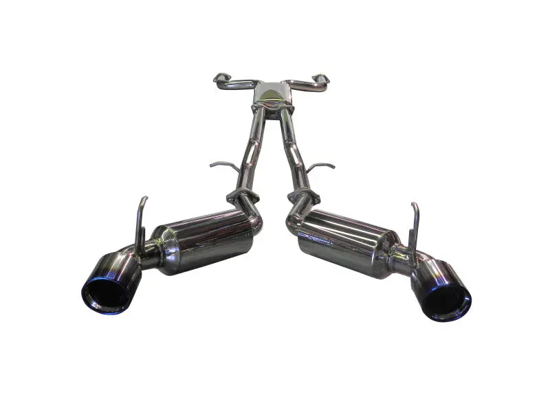 Injen Dual 60Mm Stainless Steel Cat-Back Exhaust With Resonated X-Pipe - Nissan 370Z (09-20) 1
