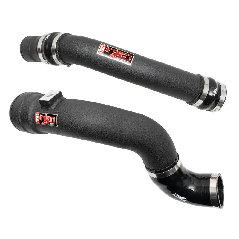 Injen Intercooler Piping Kit For 17-22 Ford F250/F350 V8 6.7L Turbo Diesel Wrinkle Black 1