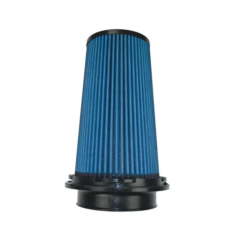 Injen Nanoweb Dry Air Filter 4In Flange Id 6In Twist Lock Base 8.8In Media Height 4In Top 1