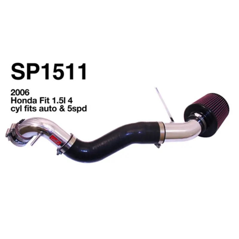 Injen Polished Cold Air Intake For 07-08 Honda Fit 1.5L 4 Cyl 1