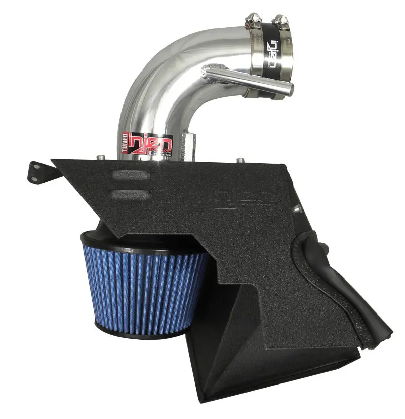 Injen Polished Short Ram Intake With Heat Shield For 2013-2016 Hyundai Genesis Coupe 3.8L V6 Only 1